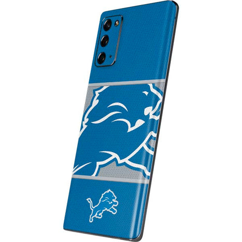 NFL Detroit Lions Zone Block Galaxy Note20 5G Skin